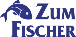 Das Logo vom Zum Fischer im Ostseebad Baabe auf Rügen